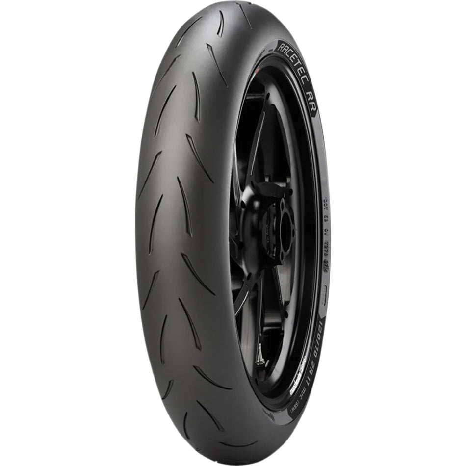 120/70 ZR 17 M/C (58W) TL Metzeler RACETEC RR Front Motorcycle Tyre