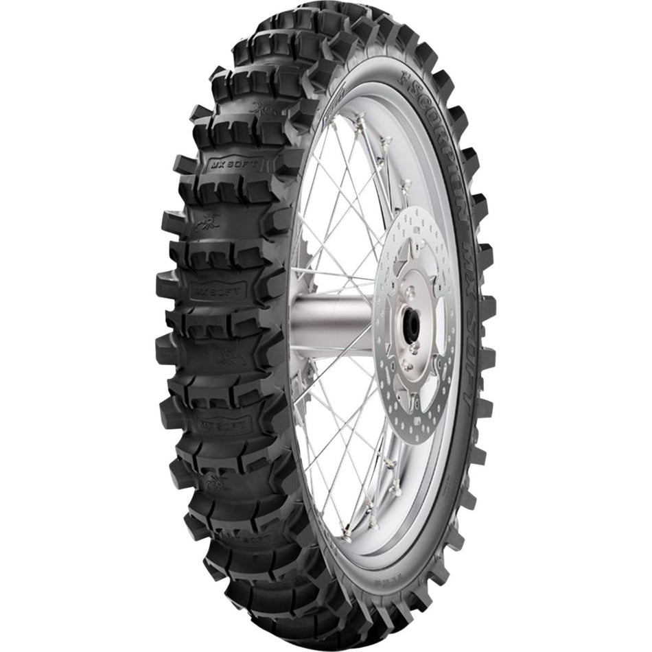 110/90 - 19 NHS 62M Pirelli SCORPION MX SOFT Rear Motorcycle Tyre