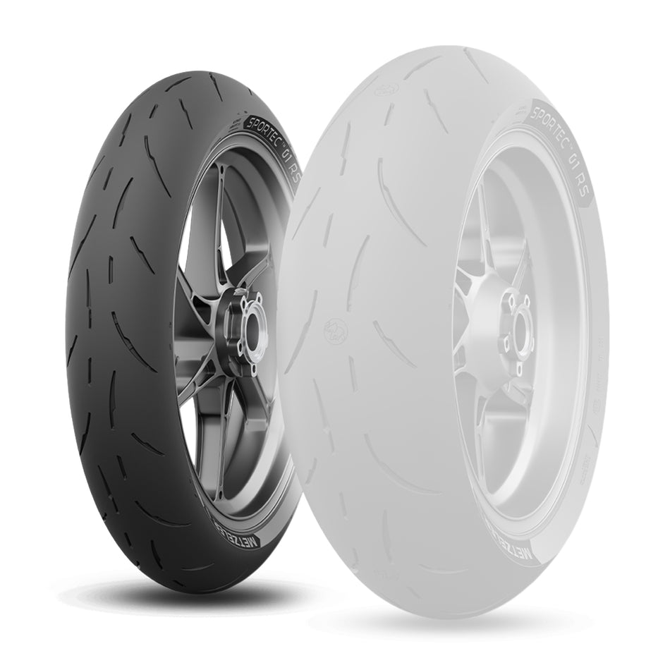 120/70 ZR 17 M/C (58W) TL Metzeler SPORTEC 01 RS Front Motorcycle Tyre
