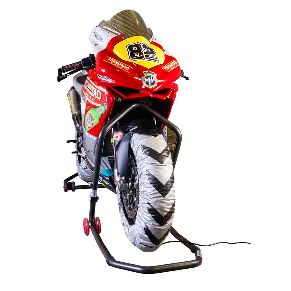BikeTek Tyre Warmers Set 120/70-17 & 160/60-17 Tyres
