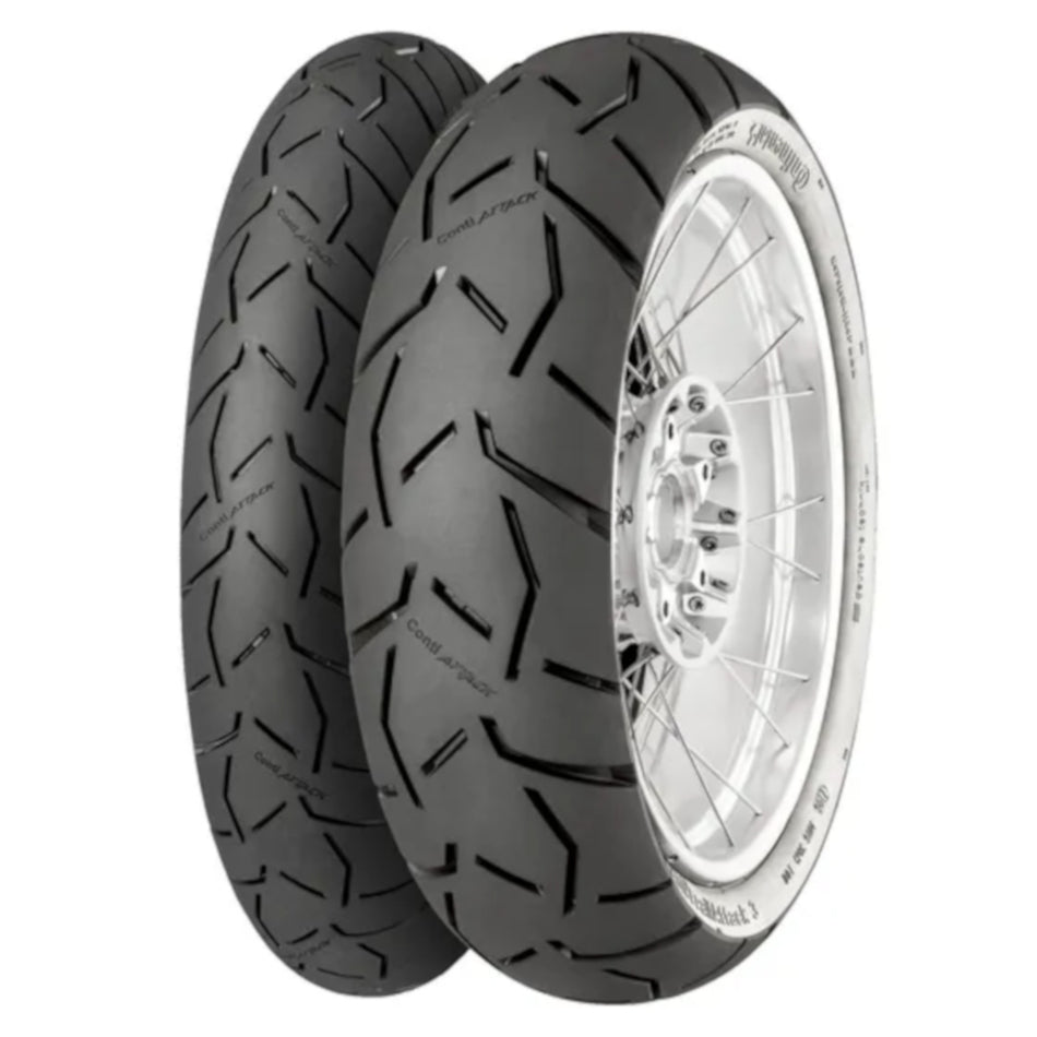 Continental TrailAttack 3 90/90 V21 (54V) TL & 150/70 ZR18 70W TL Tyre Pairs