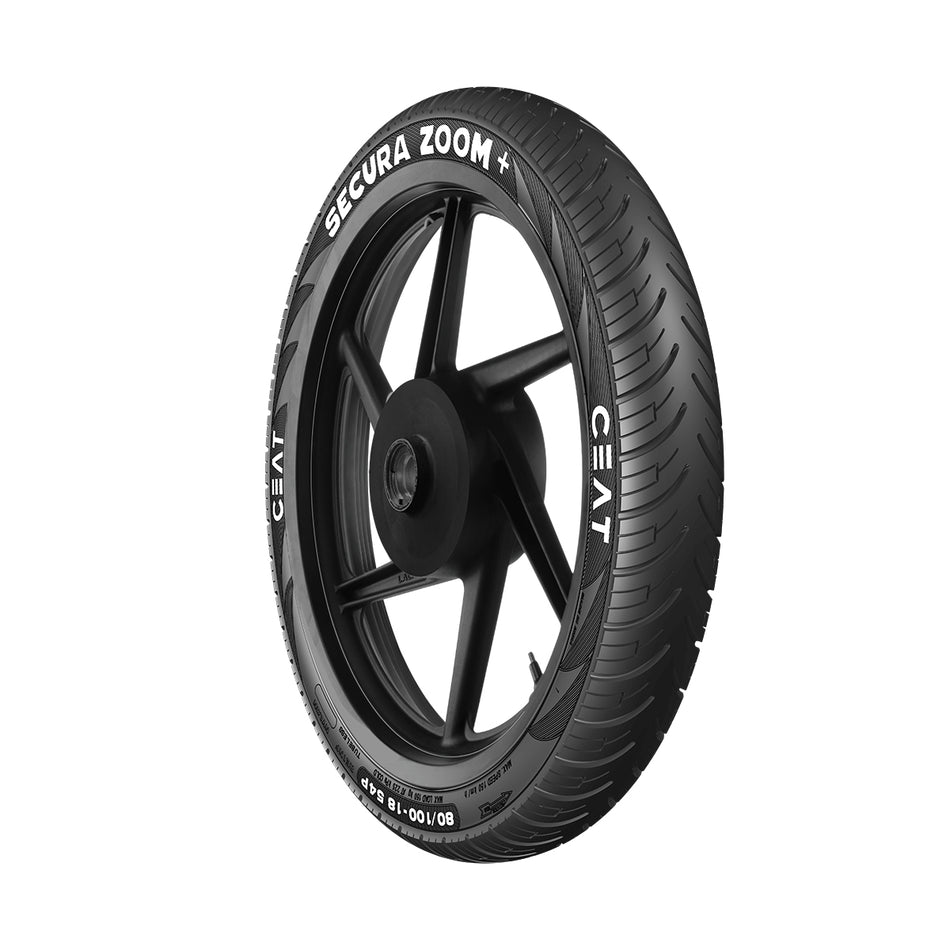 90/90 -18 51P TL Ceat Tyre SECURA ZOOM+ Tubeless