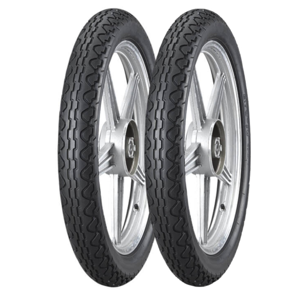 Anas NF-25 80/90 -17 44P TL & 80/90 -17 44P TL Tyre Pairs