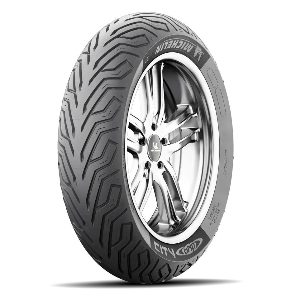 100/90 -12 64P TL  CITY GRIP F/R Michelin Tyre