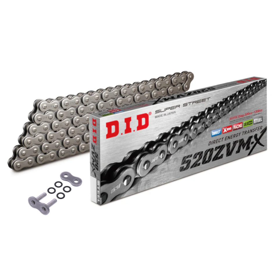DID 520 ZVM-X x 112 (ZJ) X-Ring Chain