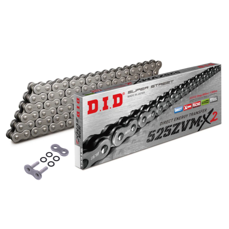 DID 525 ZVM-X2 x 106 (ZJ) X-Ring Chain