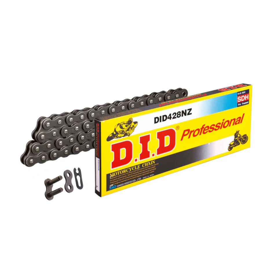 DID 428NZ SDH G&B x 112 (FJ) Gold & Black Chain