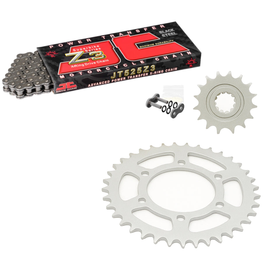 JT Z3 525x116 Chain with JTF782.16 & JTR15.44 Sprocket Kit