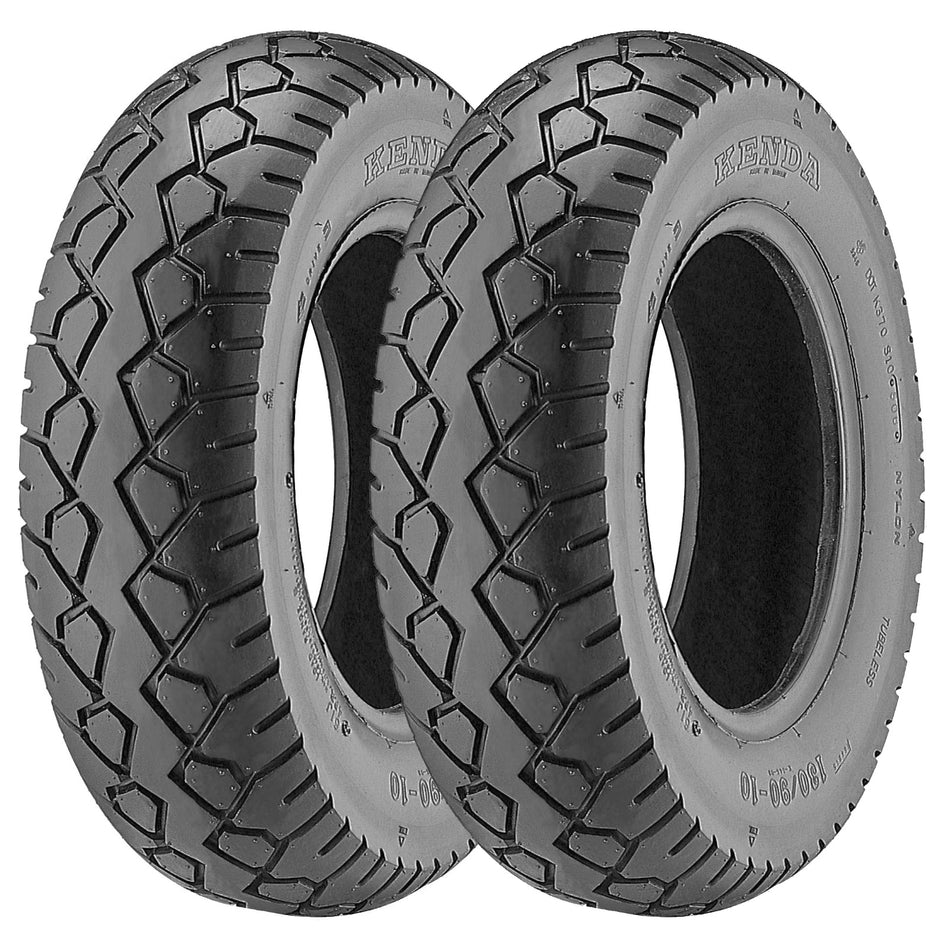 Kenda K346 110/90-16 59P TL & 130/90 -15 66P TL Tyre Pairs