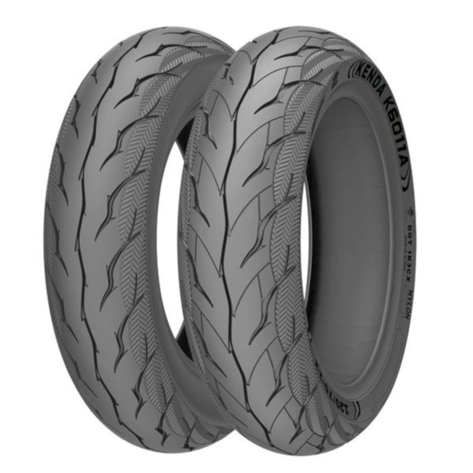 Kenda K6011 70/90-17 38P TL & 80/90 -17 44P TL Tyre Pairs