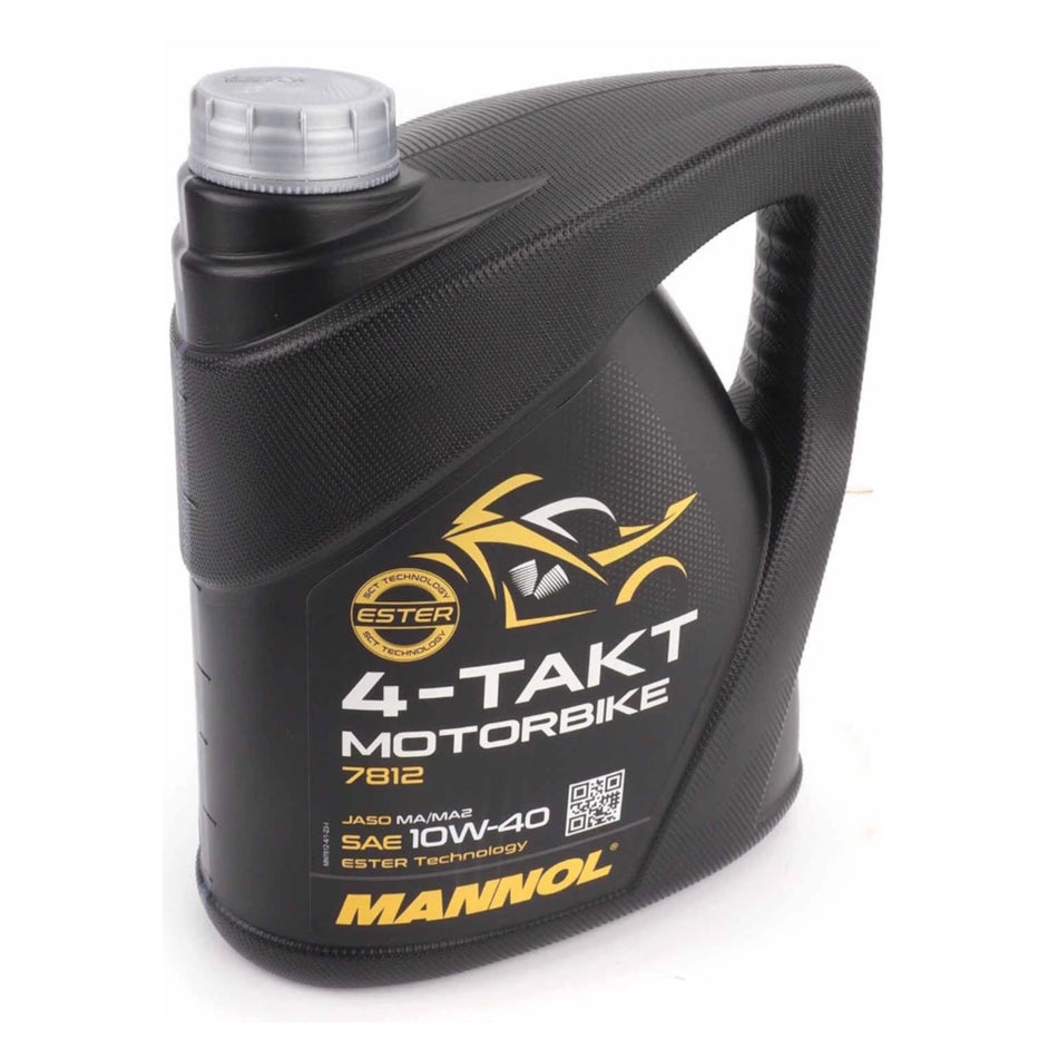 Mannol Semi Synthetic 10w40 4L Oil & HF133 & HFA3501 Oil Filter Kit