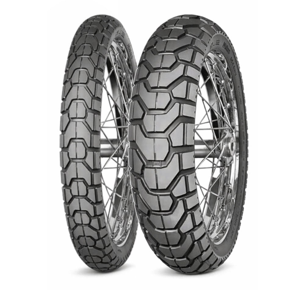 90/90 -21 54V TL & 150/70 R18 70V TL Mitas Enduro Trail ADV 2 Tyre Pairs