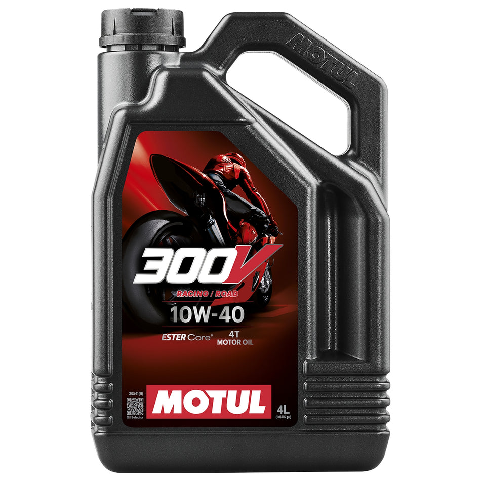 Motul 300V 10w40 Factory Line Road Racing Engine Oil 4 Litres