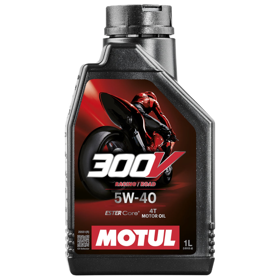MOTUL 300V 5w40 Factory Line Road Racing Engine Oil 1 Litre