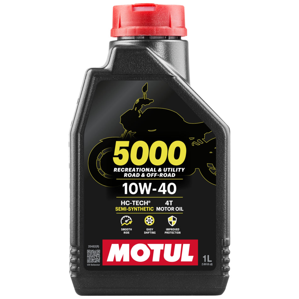 Motul 5000 10w40 4T Semi Synthetic Engine Oil 1 Litre