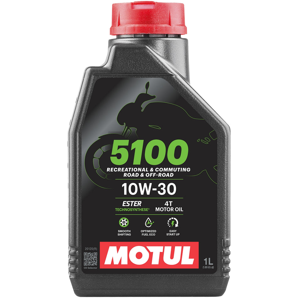 Motul 5100 10w30 4T Engine Oil 1 Litre