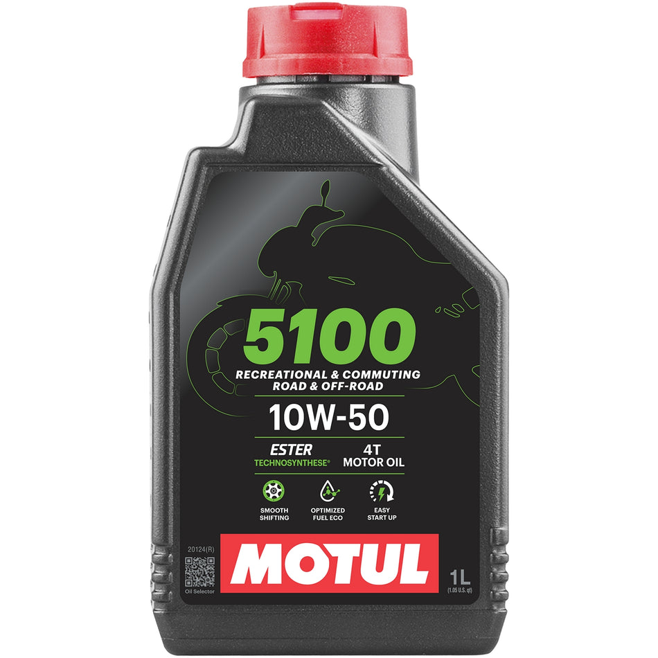 Motul 5100 10w50 4T Engine Oil 1 Litre