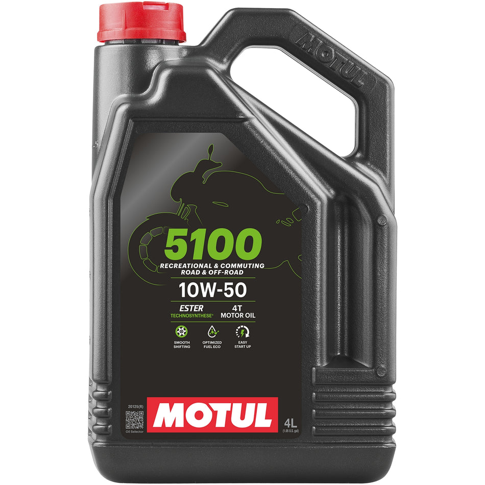 Motul 5100 10w50 4T Engine Oil 4 Litres
