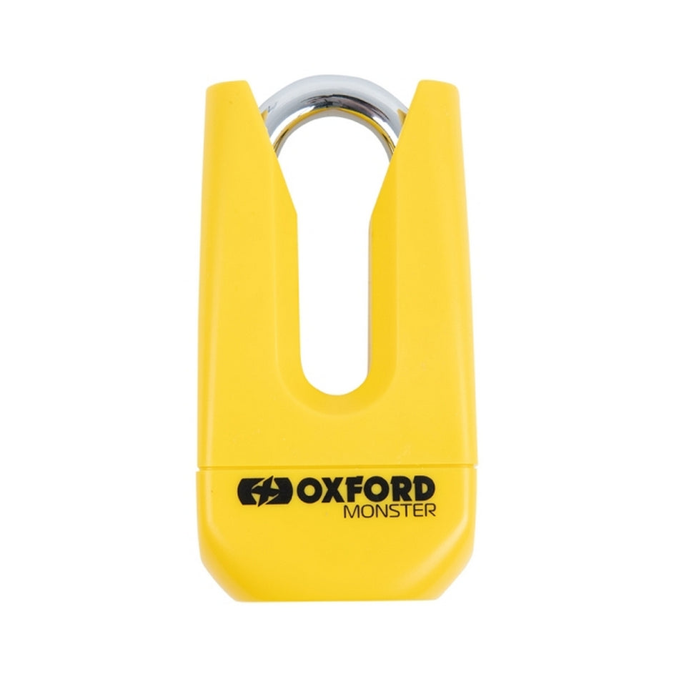 Oxford Monster 11mm Disc Lock Yellow