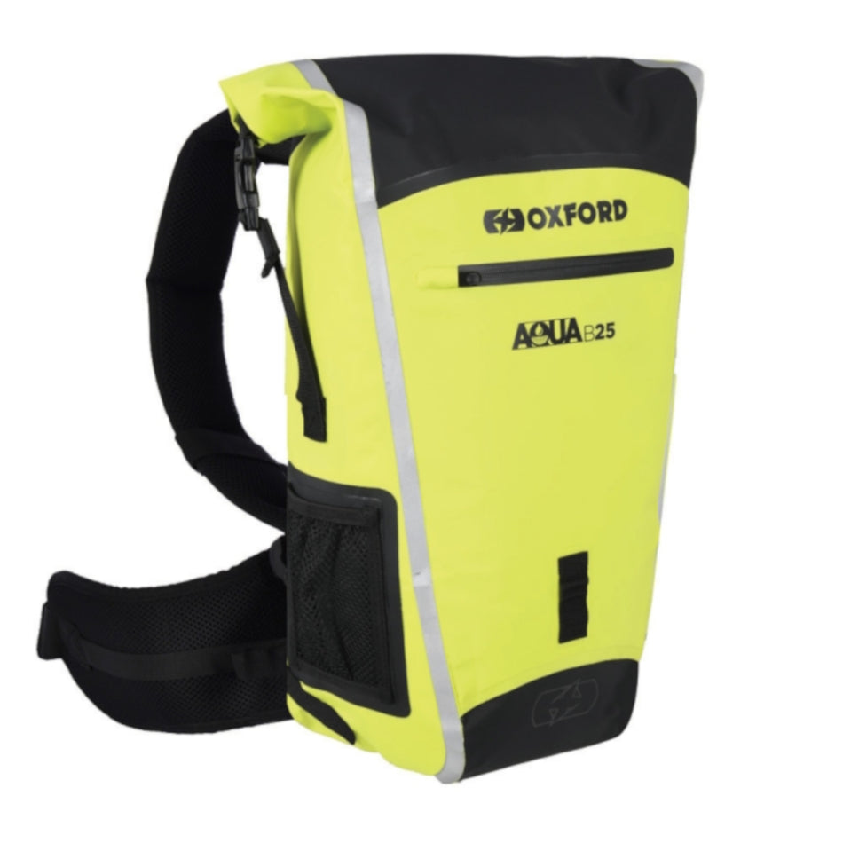 Oxford Aqua B-25 Hydro Backpack - Black/Grey/Fluo