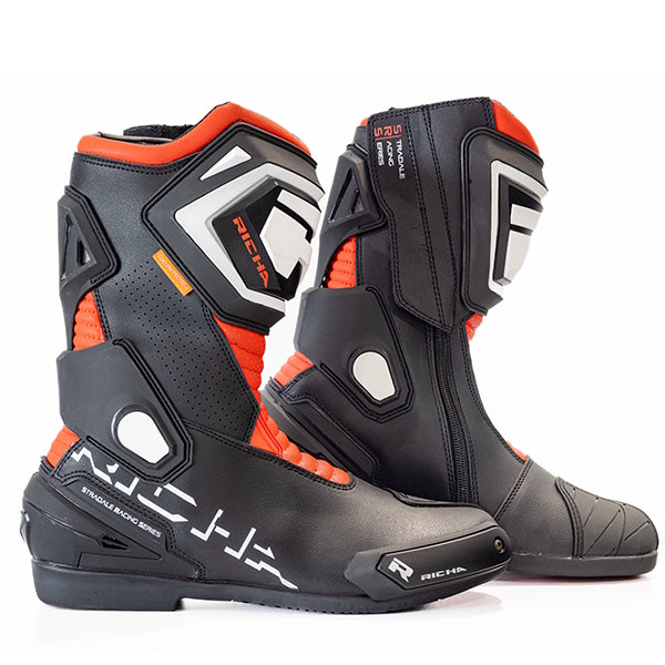 Richa Stradale Boots Black Red