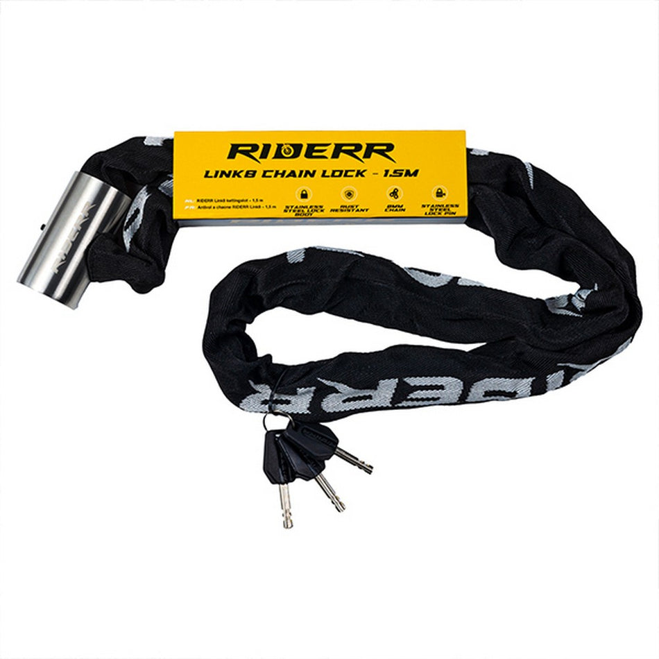 Riderr Link8 Chain Lock 1.5 Metre