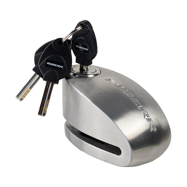 Riderr Rd15S Alarm Disc Lock Silver