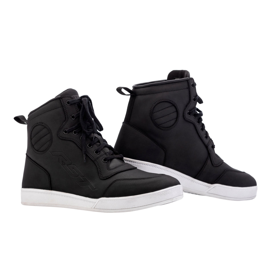 RST HiTop Moto Sneaker CE Waterproof Boots Black