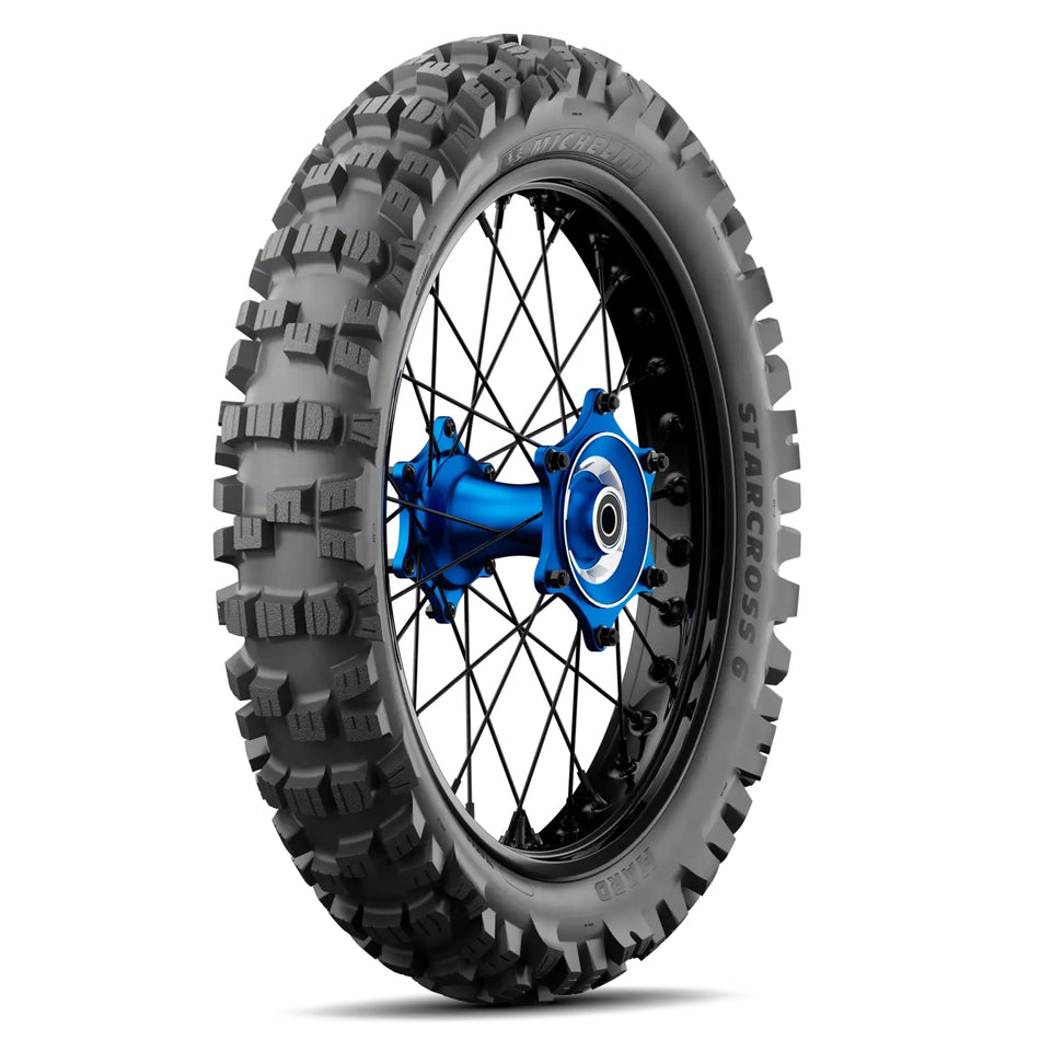 110/90-19 62M NHS STARCROSS 6 HARD Michelin Tyre